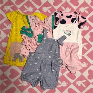 Baby girl 24m set of 7